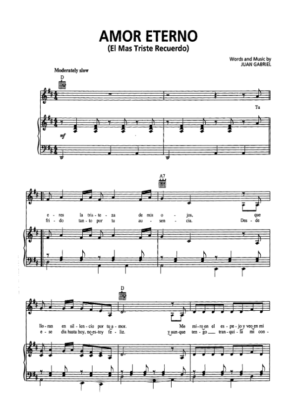 La imagen puede contener una previsualizacion de una partitura